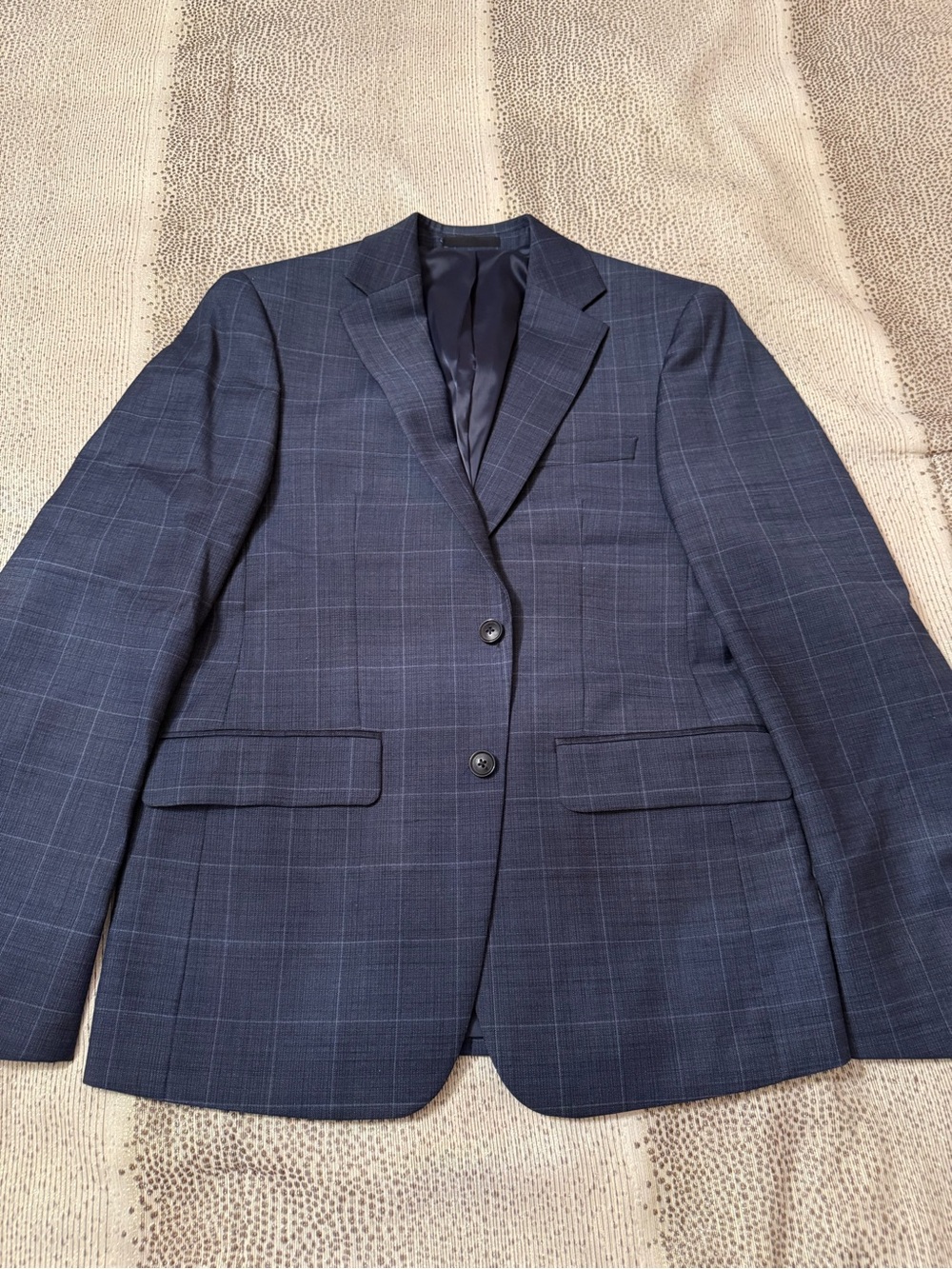 BNW MENS CALVIN KLEIN FLAT  X SLIM FIT WOOL BLEND BLAZER, SIZE 38S